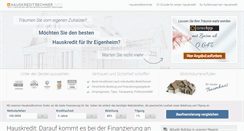 Desktop Screenshot of hauskreditrechner.info